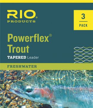 RIO Powerflex Knotless Leaders 3pk